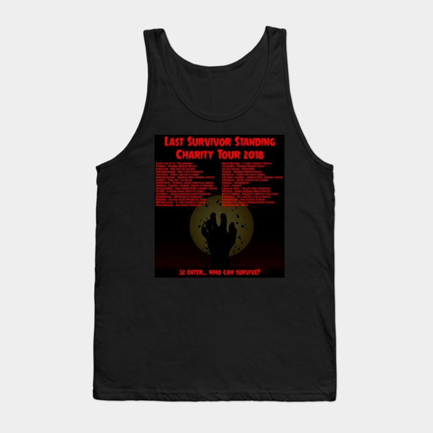 Last Survivor Standing 2018 - Charity Edition Tank Top by Second Class Elitist